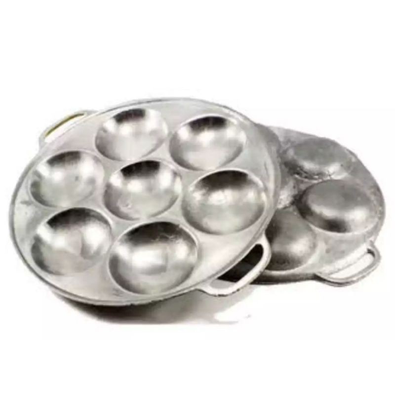 ShP3 Cetakan Telur Puyuh Cetakan Telur Dadar Mini Cetakan Martabak Mini 7 Lubang