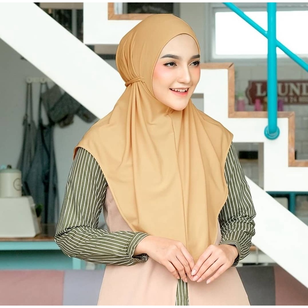 NAYSILA KHIMAR JERSEY BERGO NONPET INSTANT / BERGO JERSEY PREMIUM