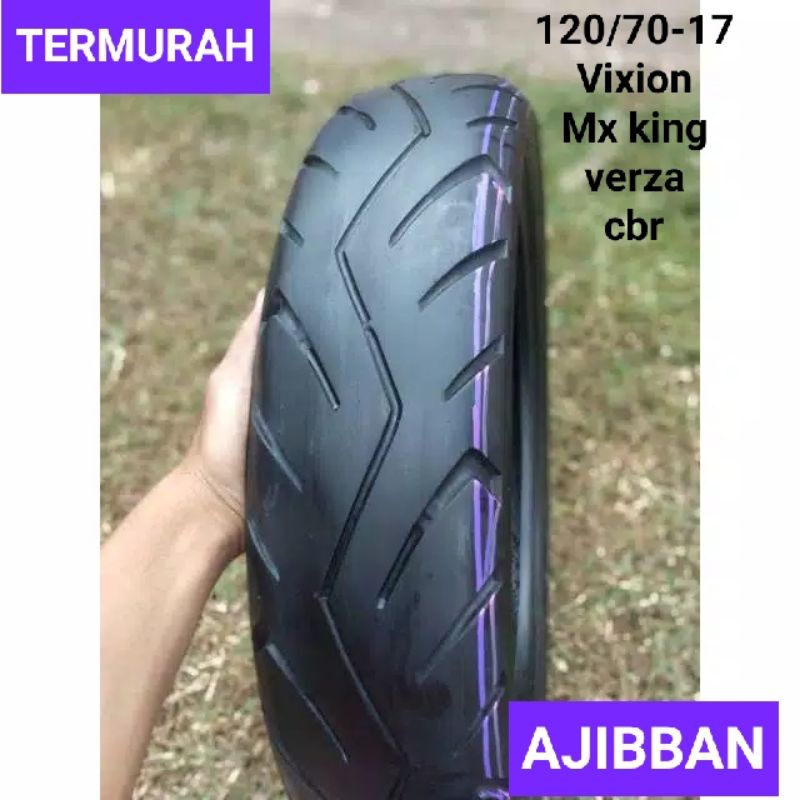 BAN BELAKANG VIXION MX KING IRC UKURAN 120/70 RING 17 TUBLES