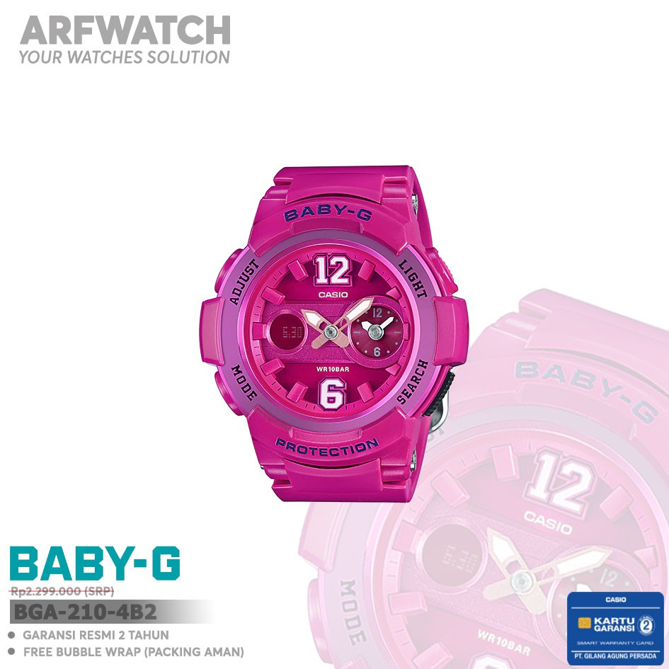 Casio Baby-G BGA-210-4B2 / BGA-210-4B2DR Original