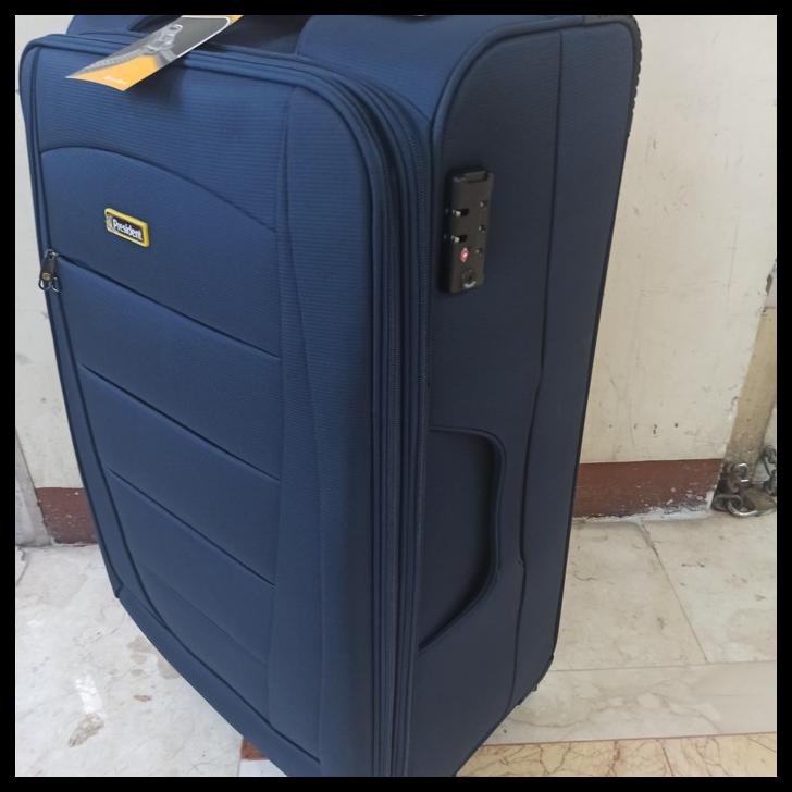 Tas Koper President 28 Inch Bagasi Besar Bahan Kanvas Nylon Travel