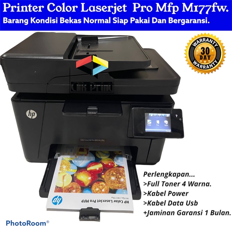 Printer Hp Color Laserjet Pro Mfp M177Fw