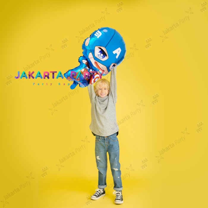 Balon Foil Captain Amerika #2 / Balon Karakter Captain Amerika