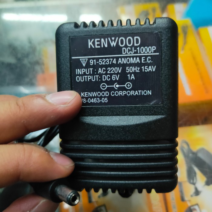 adaptor travo Kenwood 6V-1A travo stabil