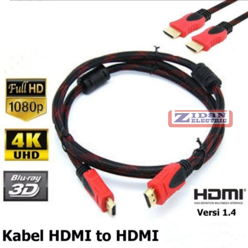 Kabel HDMI to HDMI Full HD 1080p 4K UHD High Speed 1,5M 3M 5M 10M