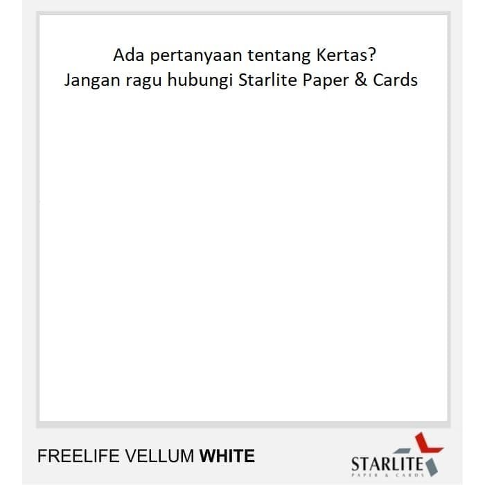 

Kertas Cetak Digital Indigo Fedrigoni FREELIFE VELLUM WHITE 170 gsm