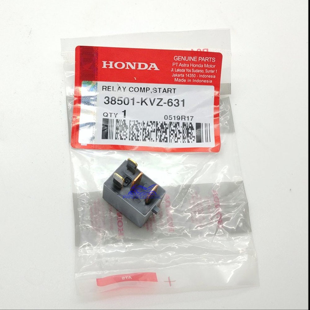 RELAY STARTER / RELAY KAKI 4 ORI HONDA BEAT FI / VARIO 125 / 150 / VERZA / CB150R  KODE KVZ