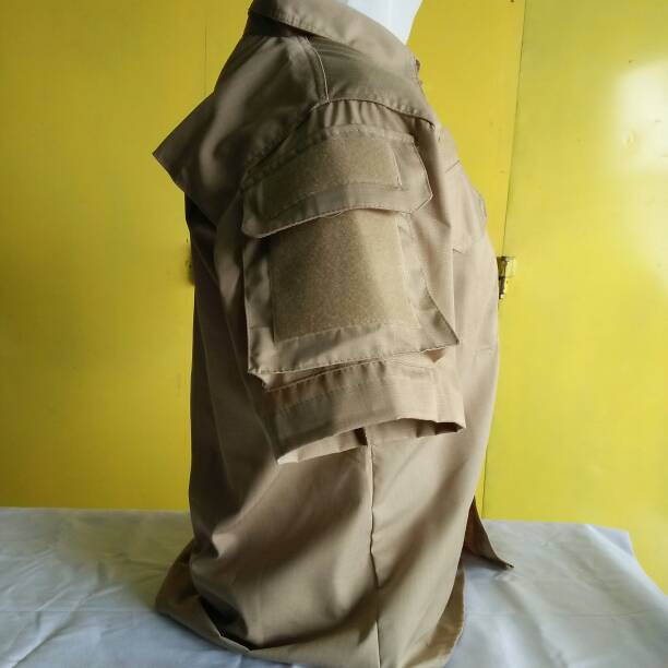 kemeja tactical helikon/511 krem khaki ripstop pendek