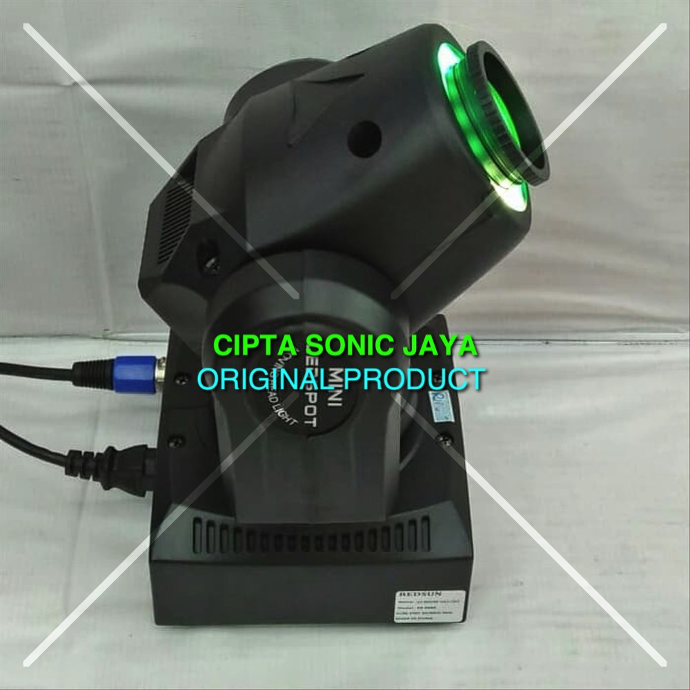 Moving Head Mini Beam 30w Merk Redsun