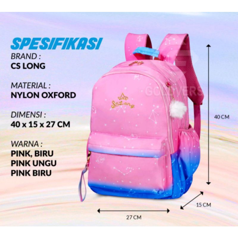 Obral tas impor murah original. tas SD . SMP tas perempuan