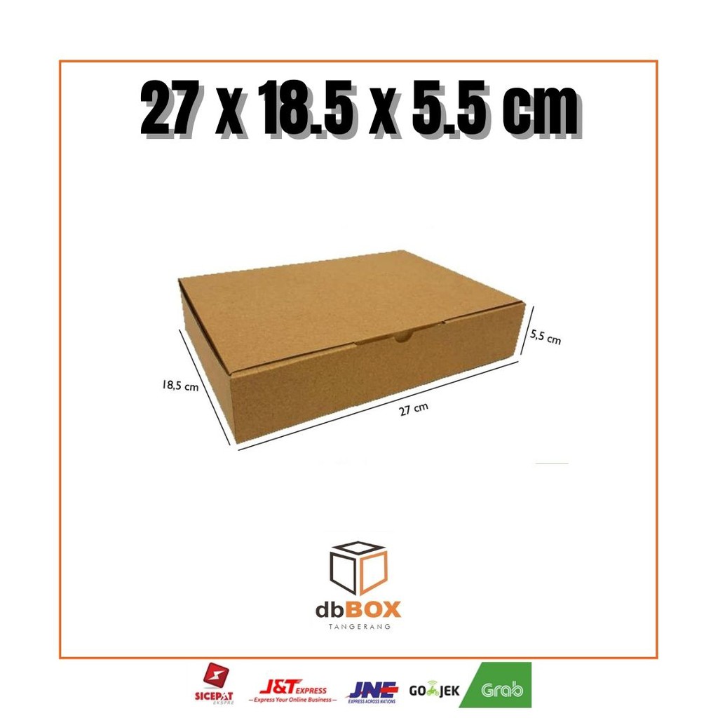 

Kardus 27x18.5x5.5 cm | Box Die Cut dan Easy Usage | Box Donat isi 6