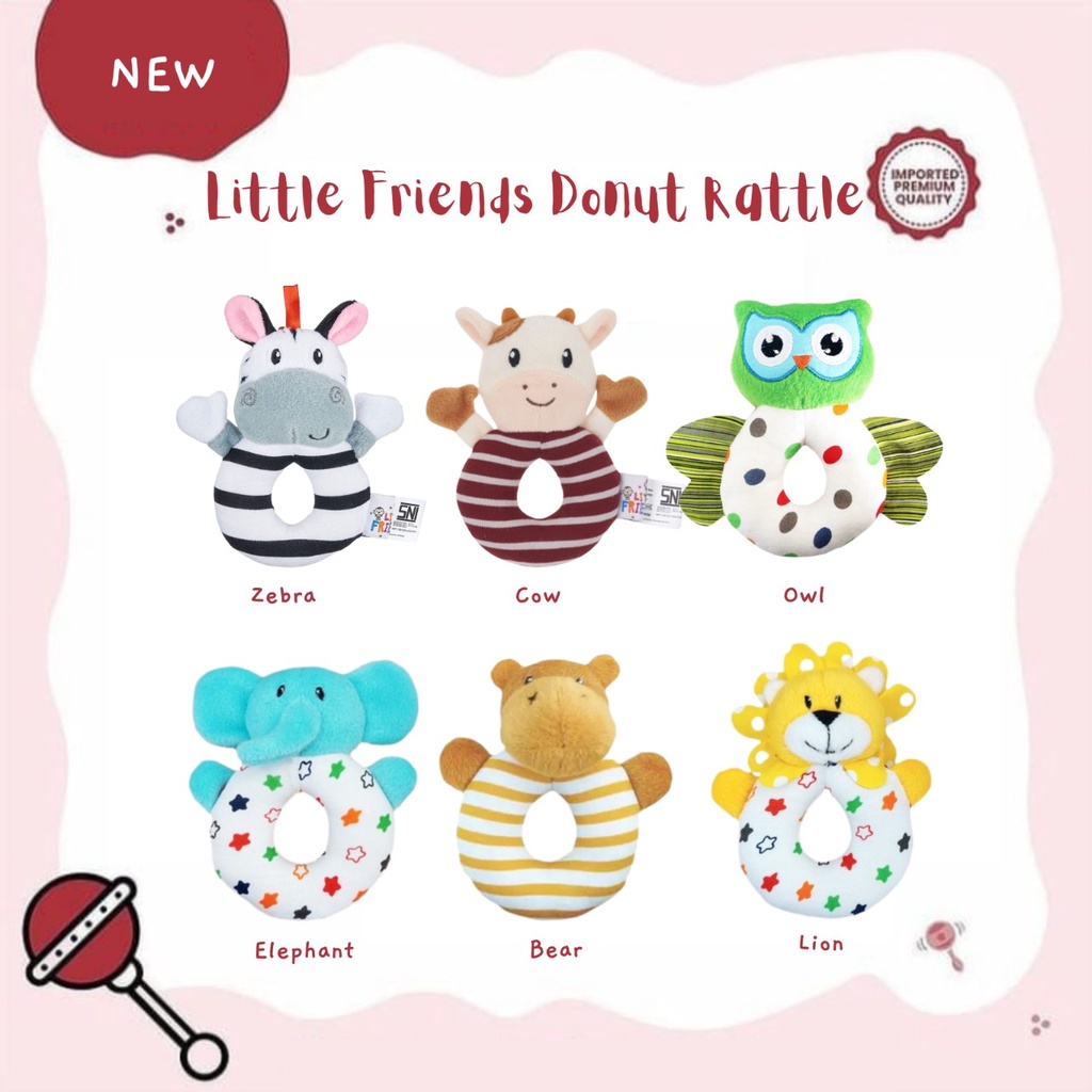 Little Friends - Rattle Donut