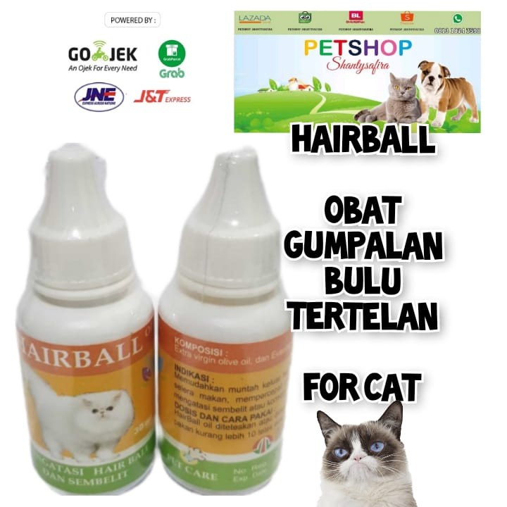 HAIRBALL OBAT GUMPALAN BULU TERTELAN FOR CAT