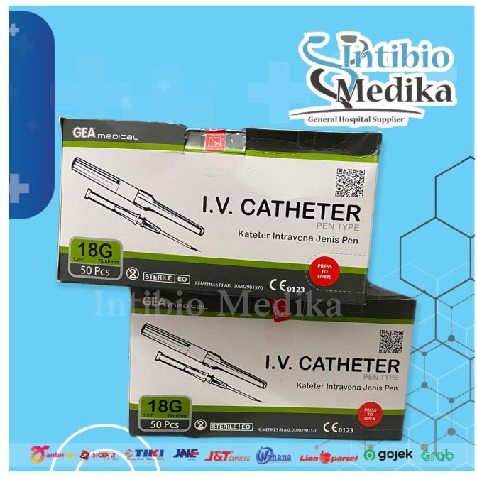 Per BOX Abocath / IV Catheter GEA / Jarum Infus