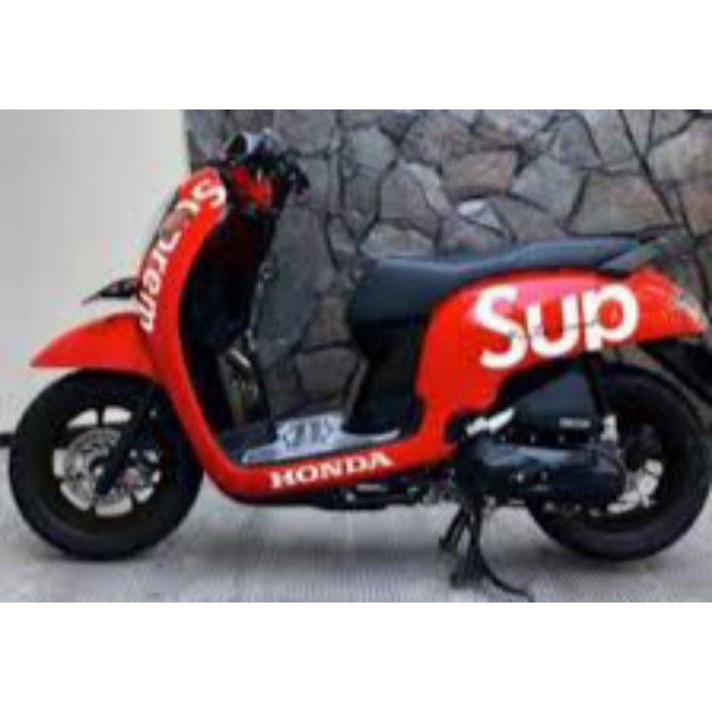 

SUPREME cutting stiker