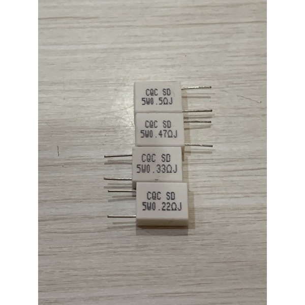 Resistor kapur / Noble Gepeng 5watt
