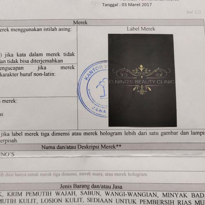 ☋ ELNINO'S CREAM MALAM HIGH-CLASS125% BEAUTY-CLINIC ➴