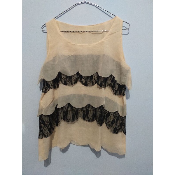Preloved Tanktop Renda