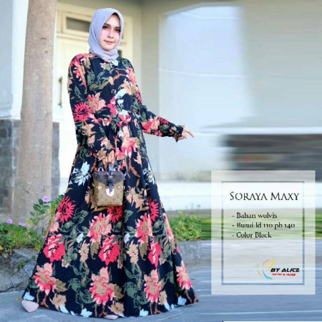 Gamis muslim Soraya maxy by alice