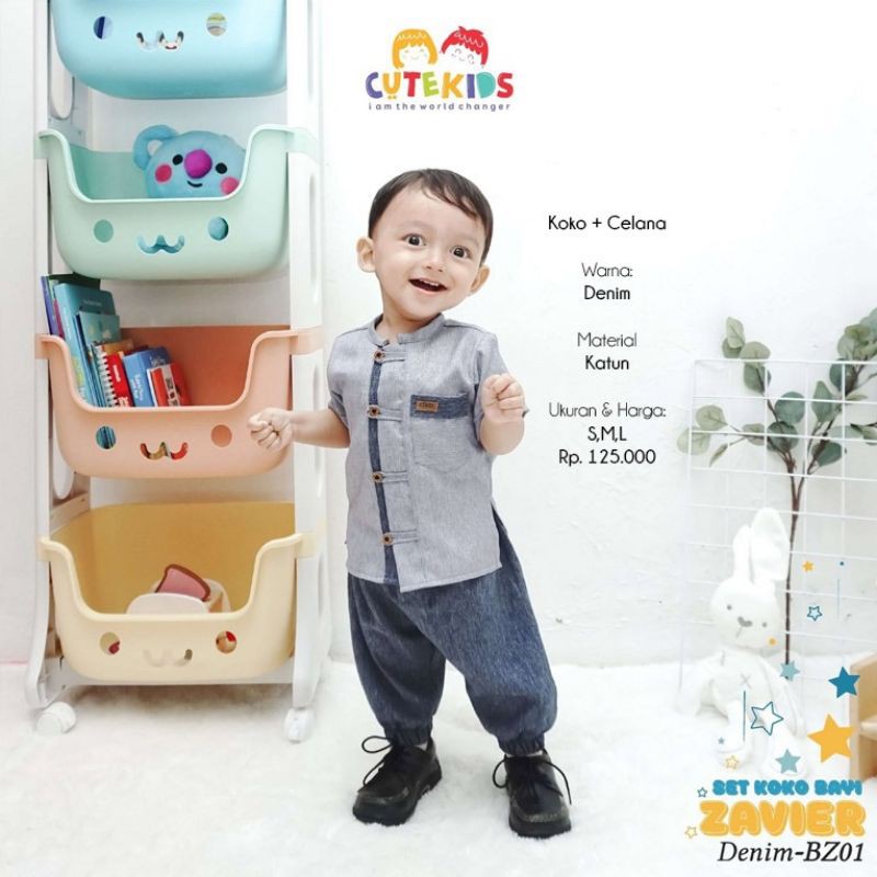 set koko bayi cutekids zavier  BZ01