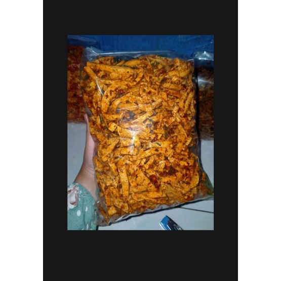 

basreng stik extra pedas daun jeruk isi 1kg