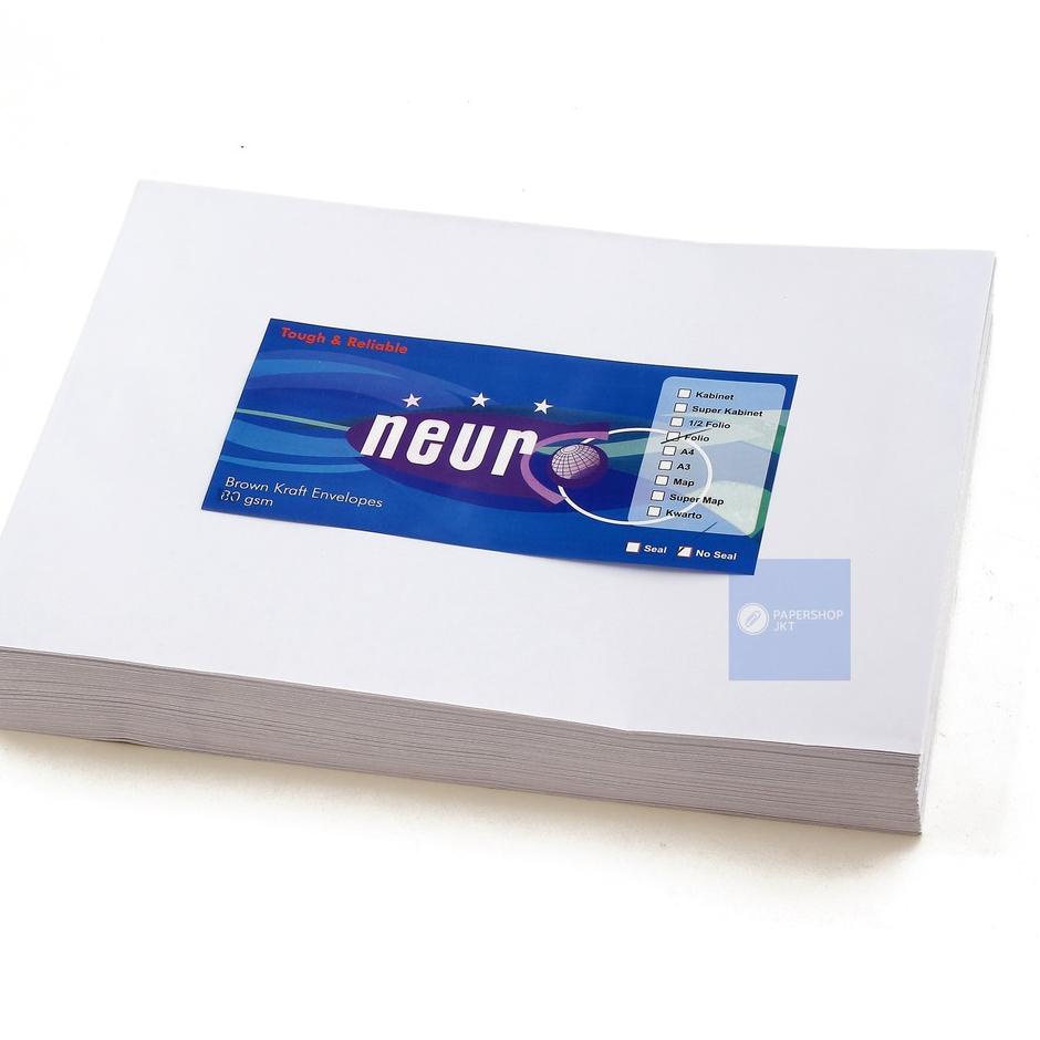 

NEURO Amplop Putih Folio - 100gsm TEBAL ,,