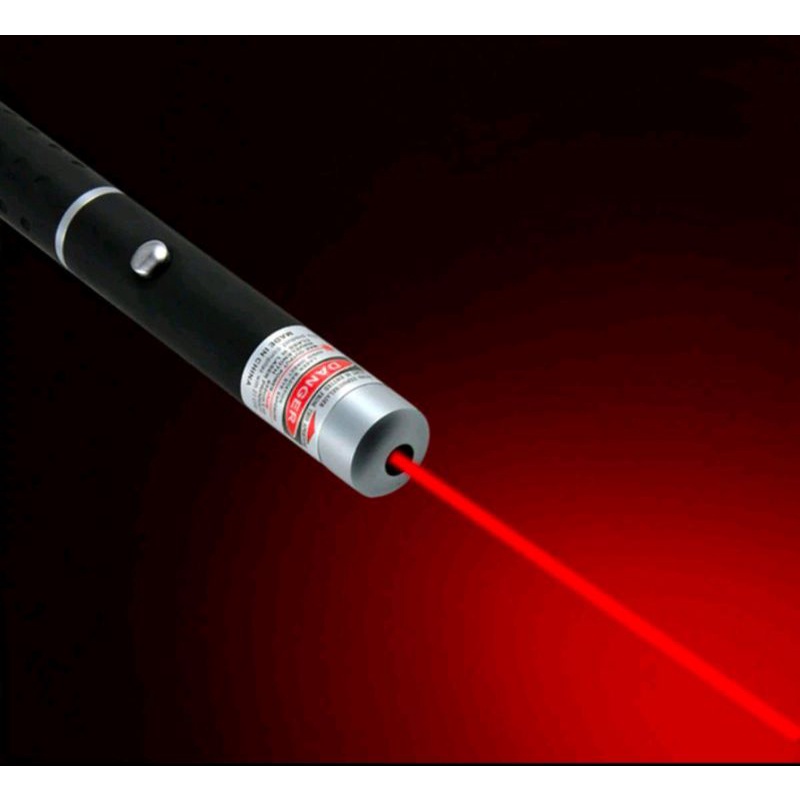 Taffware PREMIUM Red point Laser Bolpoin laser pointer Presentasi 650nm zy0001