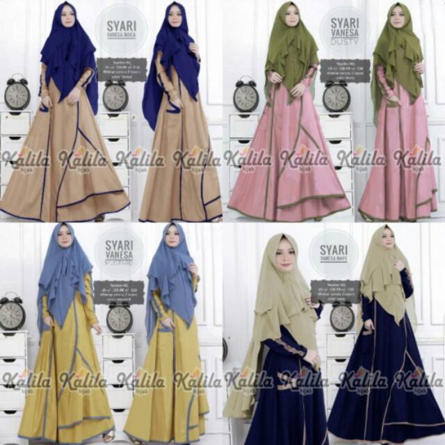 Gamis Syari vanesa