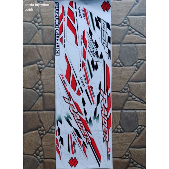 STRIPING SATRIA FU FI VARIASI