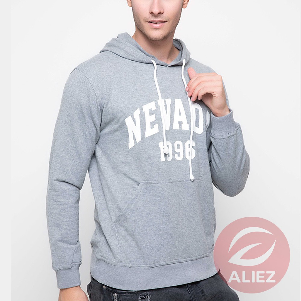 Nevada Jaket Pria Basic Hoody Jumper - Aliez Shop