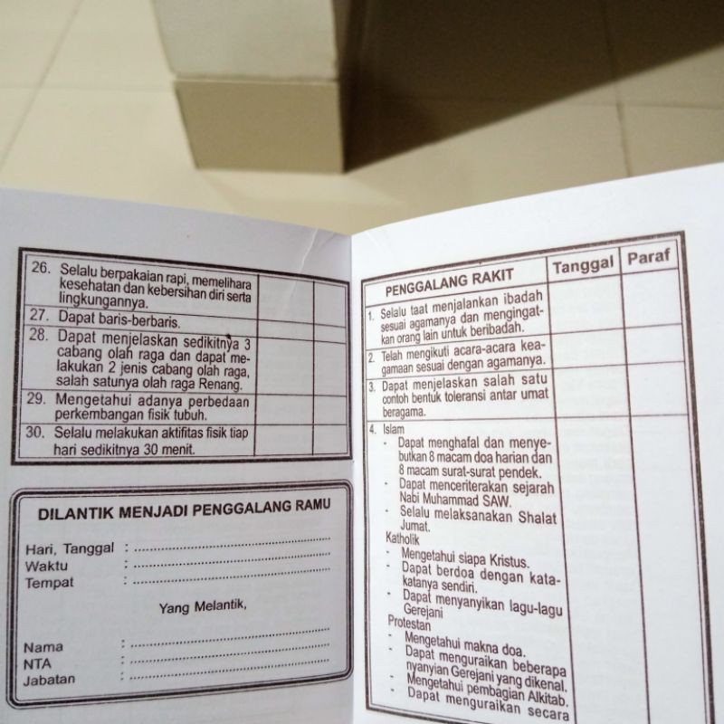 buku syarat syarat kecakapan umum A6 (9.5×13cm)