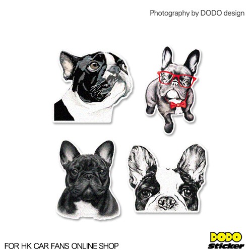 Stiker Reflektif Motif Kartun Anjing Sorry Tahan Air Untuk Mobil