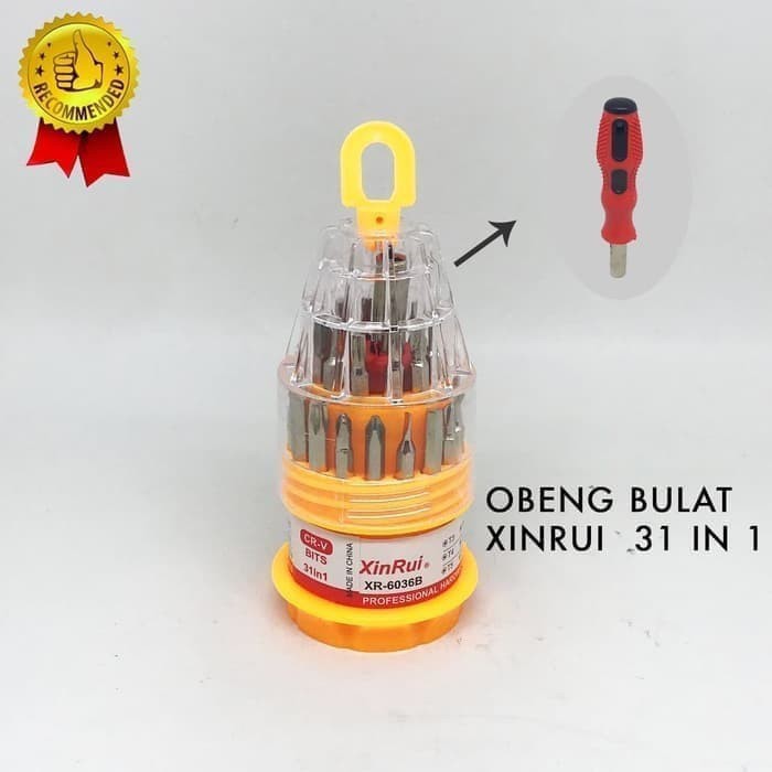 ( COD ) OBENG SET TELUR 31 In 1 / OBENG SERVICE TOOL KIT MULTI FUNGSI