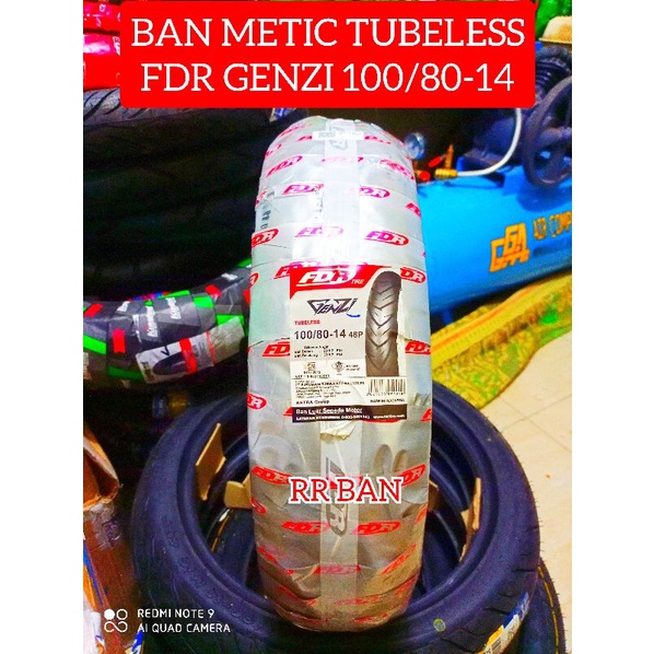 ban luar matic tubeless fdr genzi 100/80-14 ban honda beat vario scupy spacy xeon mio fino xread ban