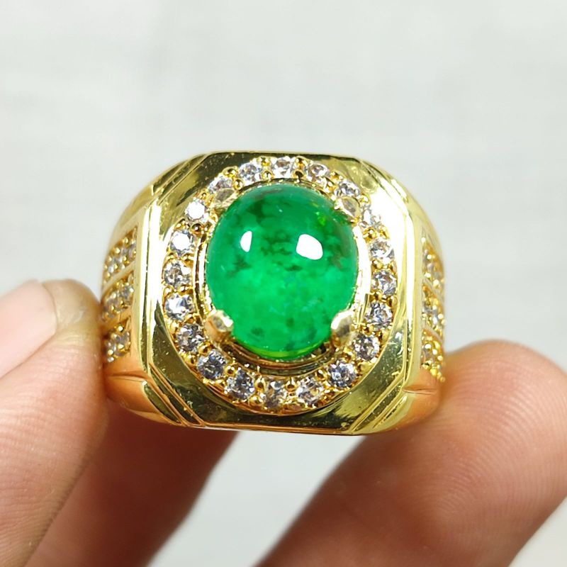 TOP QUALITY SIAP PAKAI BATU ZAMRUD RUSIA ASLI CATAM