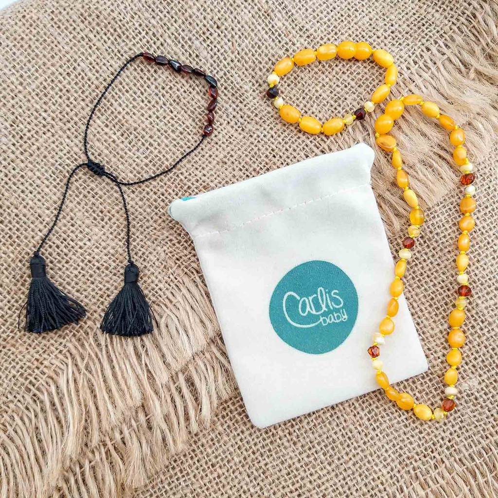 CE136 Set Amber Tumbuh Gigi Bayi By Carlis Baby