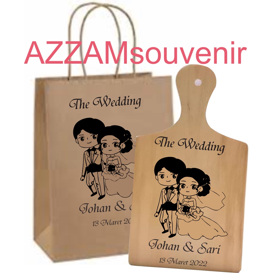 

SOUVENIR PERNIKAHAN TELENAN PAPERBAG