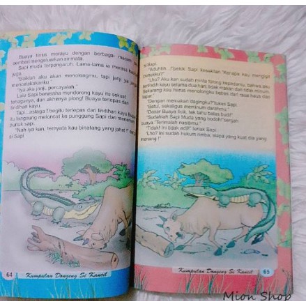 Buku Kumpulan Dongeng Si Kancil - Cerita Binatang Cerdik dan Lucu