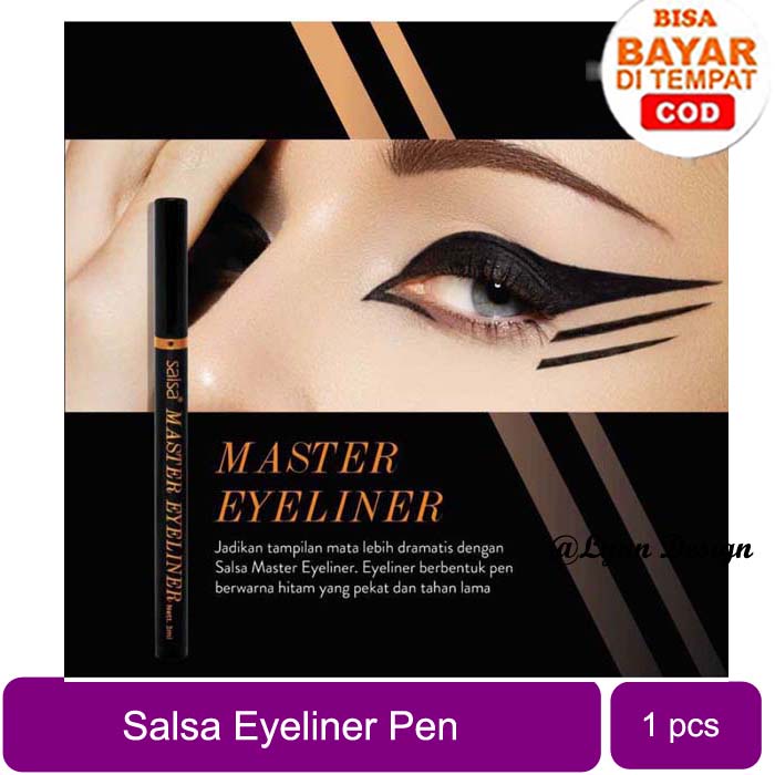 SALSA Master Eyeliner - Black Pen Eyeliner_Cerianti