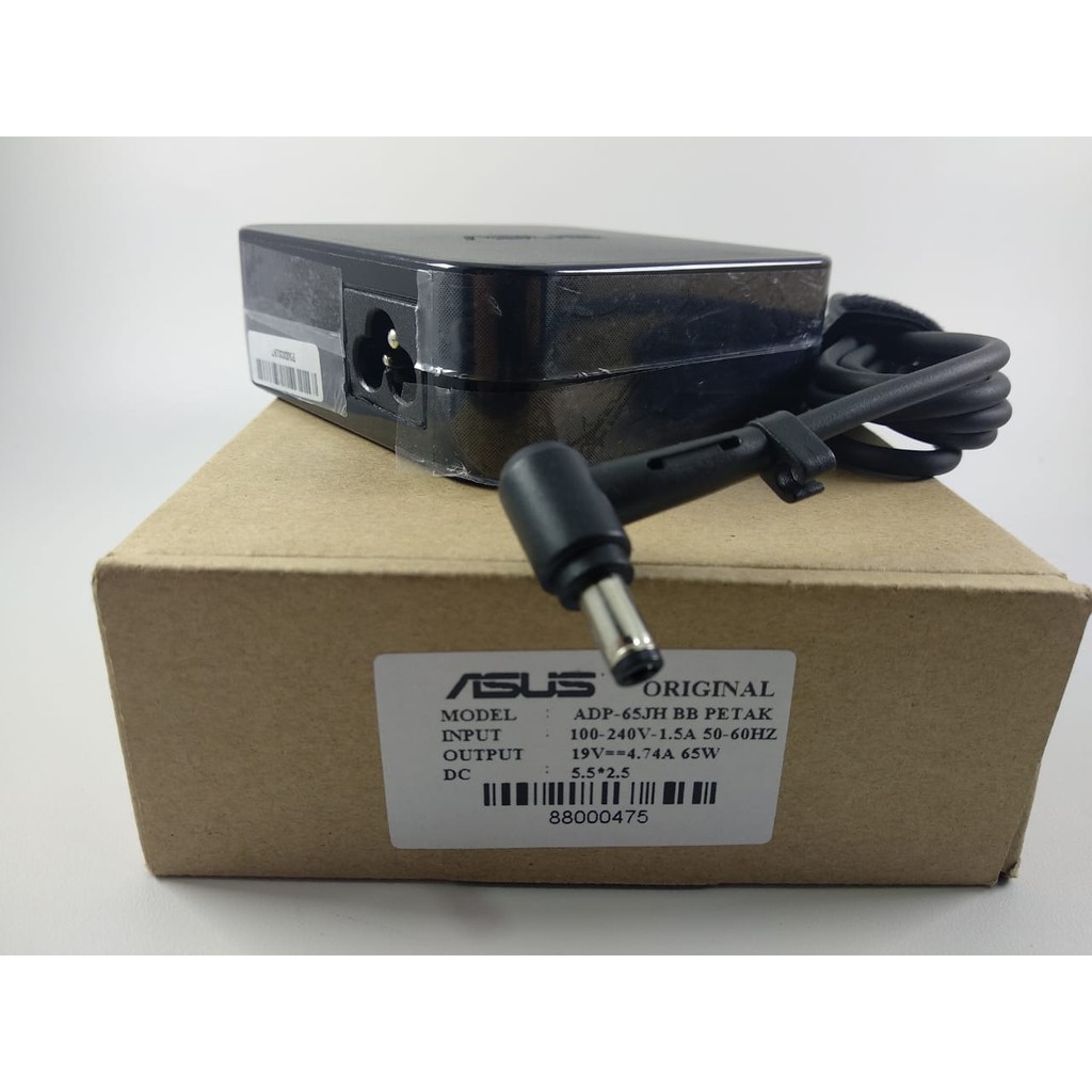 ASUS ORI Original CAS AN CASAN Adaptor Charger Notebook Laptop 19v 4.74 A  (5.5.2.5) Petak Kotak
