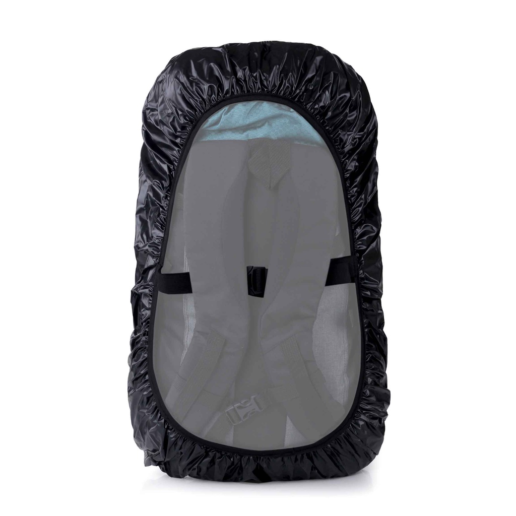 Toko Thabita Rain Cover Bag 40L-55L Raincoat Ransel Tas Gunung Hitam Bening