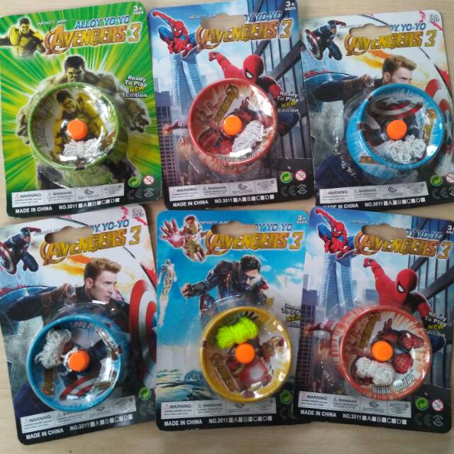 Yoyo Avengers Full Besi - Yoyo Avengers - YOYO 228 - random model