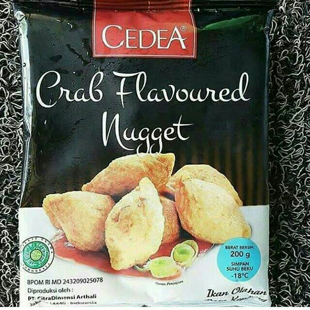 

Crab nugget cedea 200g / frozen food / cedea nuget