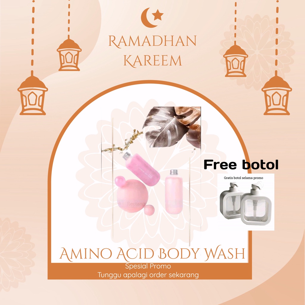 kolagen | sabun pemutih badan dalam 3 hari | amino acid Cream mousse shower gel | bubble | body wash