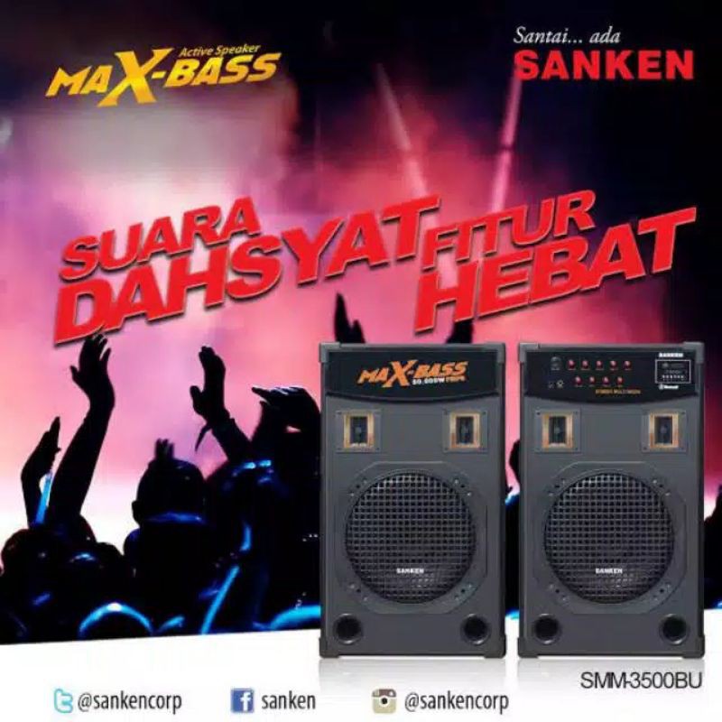SANKEN SPEAKER AKTIF SMM3500