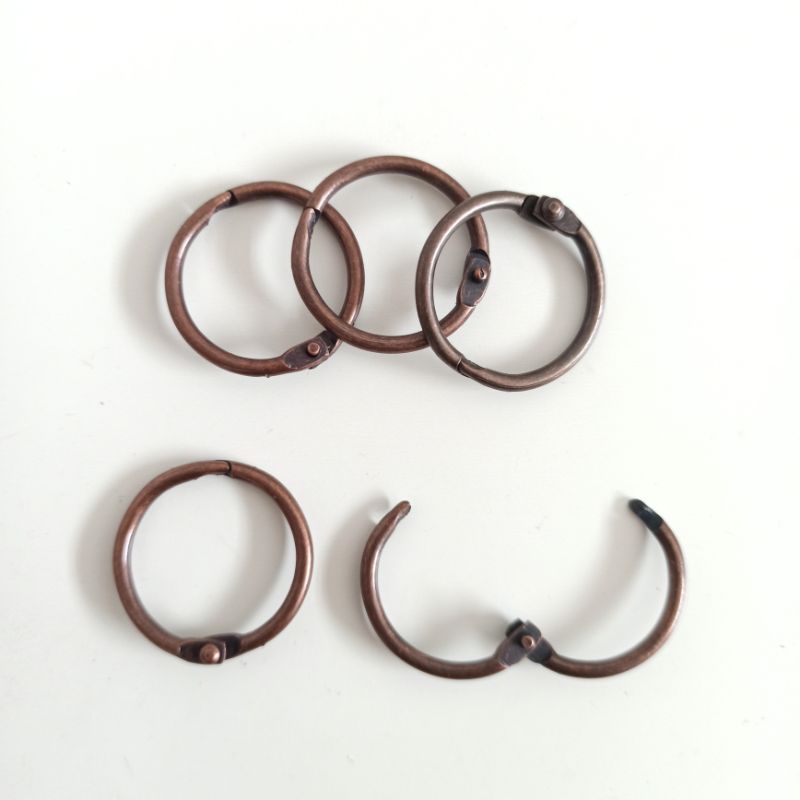 Ring Buka Tutup 30 mm 35 mm ATG Binder Ring snap ring 3 3,5 cm Bakar