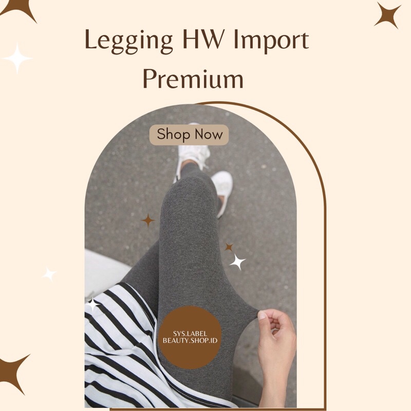 [IMPORT] Viena Legging HW Panjang Premium B2