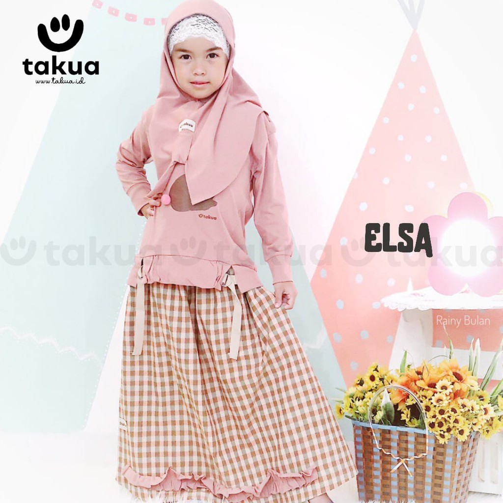 SETELAN MUSLIM ANAK PEREMPUAN BAJU MUSLIM ANAK PEREMPUAN SETELAN ROK MUSLIM ANAK PEREMPUAN