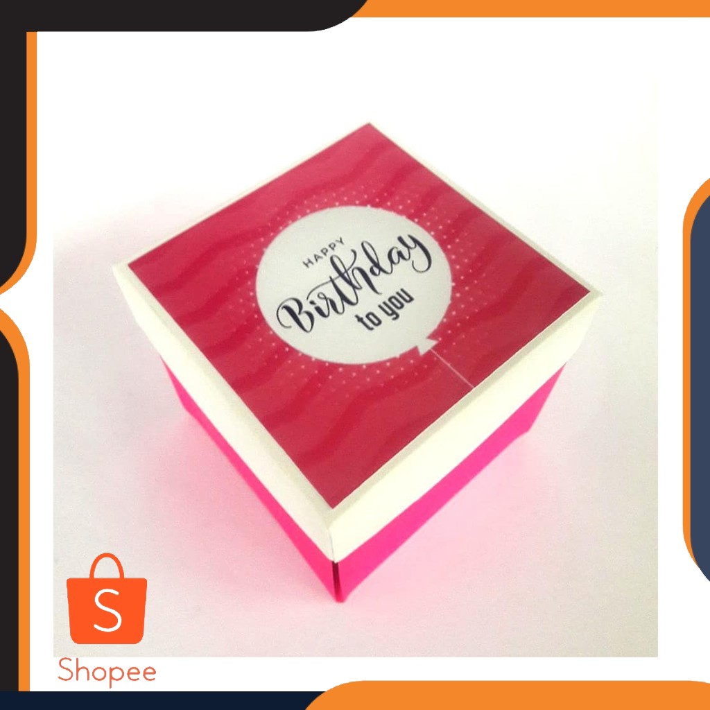 Explosion Box (Standart) | Scrapbox | Hadiah Pernikahan Ulang tahun | Kado Pernikahan Ulang tahun
