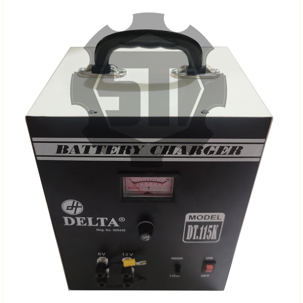 DELTA CHARGER AKI CHARGER BATERAI CAS AKI / BATTERY CHARGER DT 115K 15A
